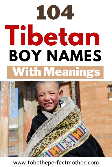 Top 100 Tibetan Boy Names, Popular Names 2022.